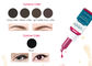 Pigmentos permanentes inofensivos da composição para o lápis de olho do bordo da sobrancelha 18 cores