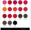 Colora a micro tinta positiva do pigmento para os bordos/sobrancelha/lápis de olho 19 cores opcionais