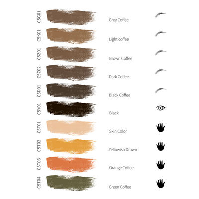 A composição cosmética Hypoallergenic matiza a textura lisa