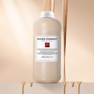 A composição permanente orgânica pigmenta Lushcolor semi de creme
